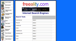 Desktop Screenshot of freeality.com